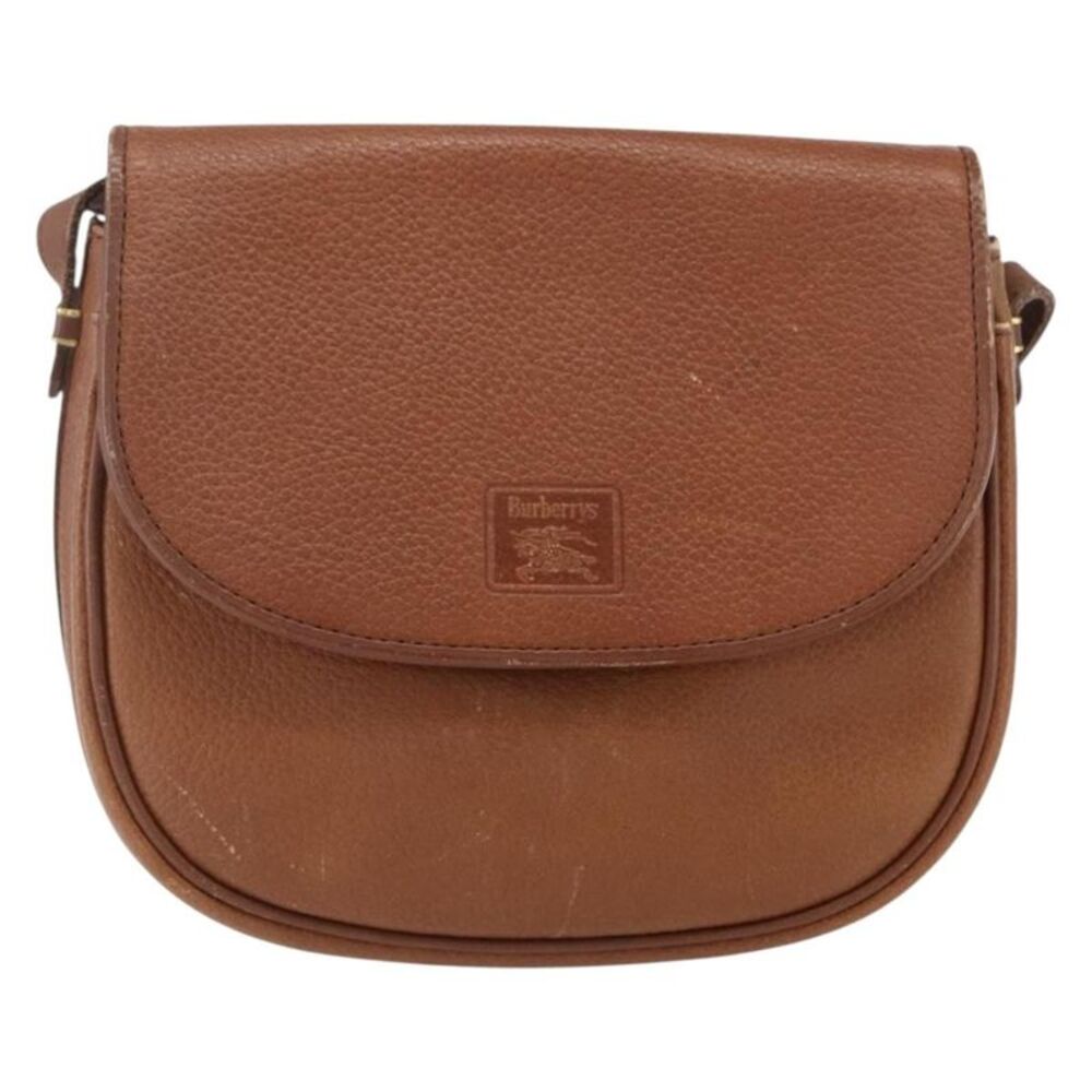 Burberry Vintage Leather Brown Leather Shoulder Bag Bag